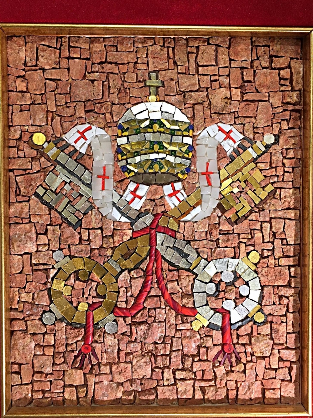 Mosaico Simbolo del Vaticano