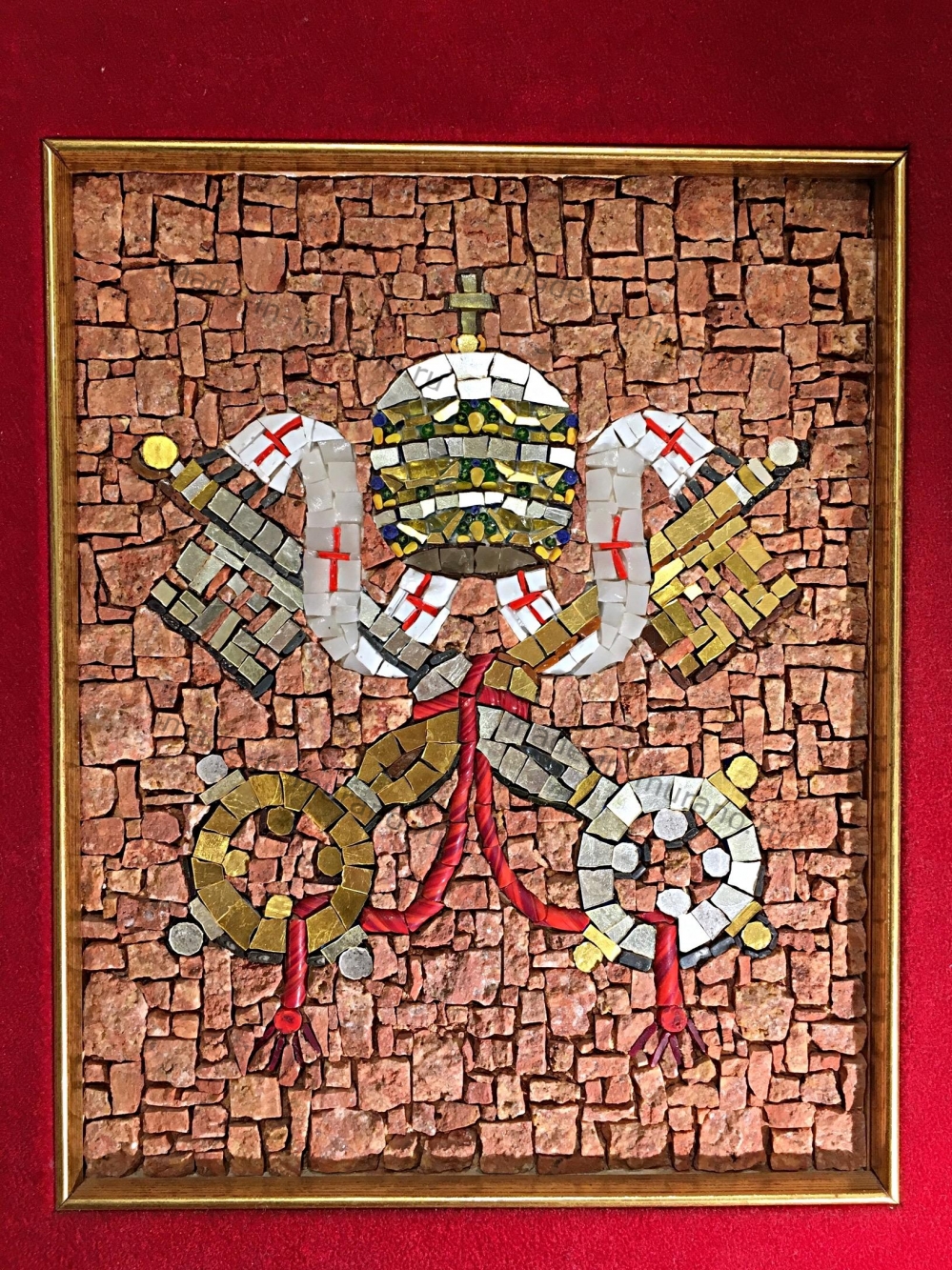 Mosaico Simbolo del Vaticano