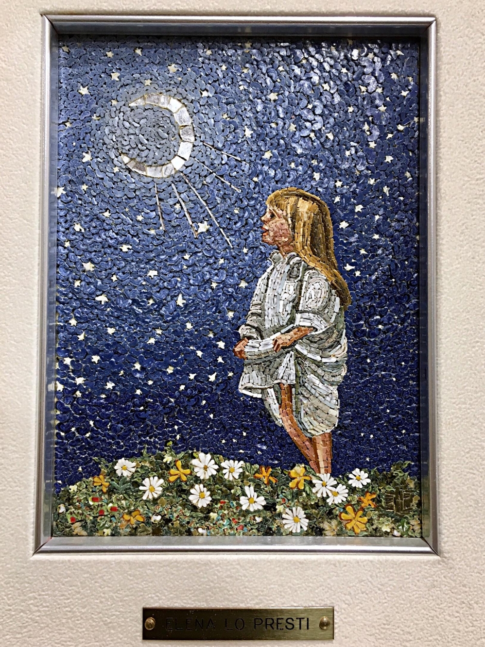 Mosaico La luna