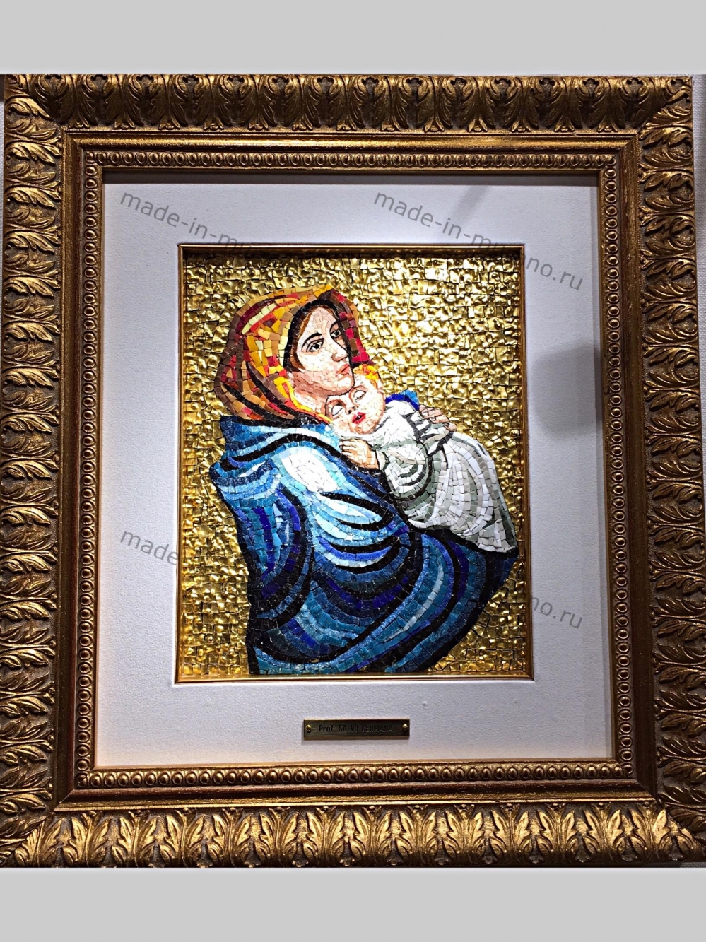 Mosaico Madre con bambino
