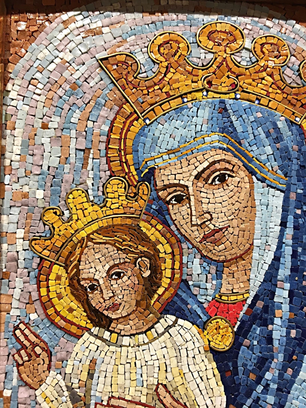 Mosaico Madonna