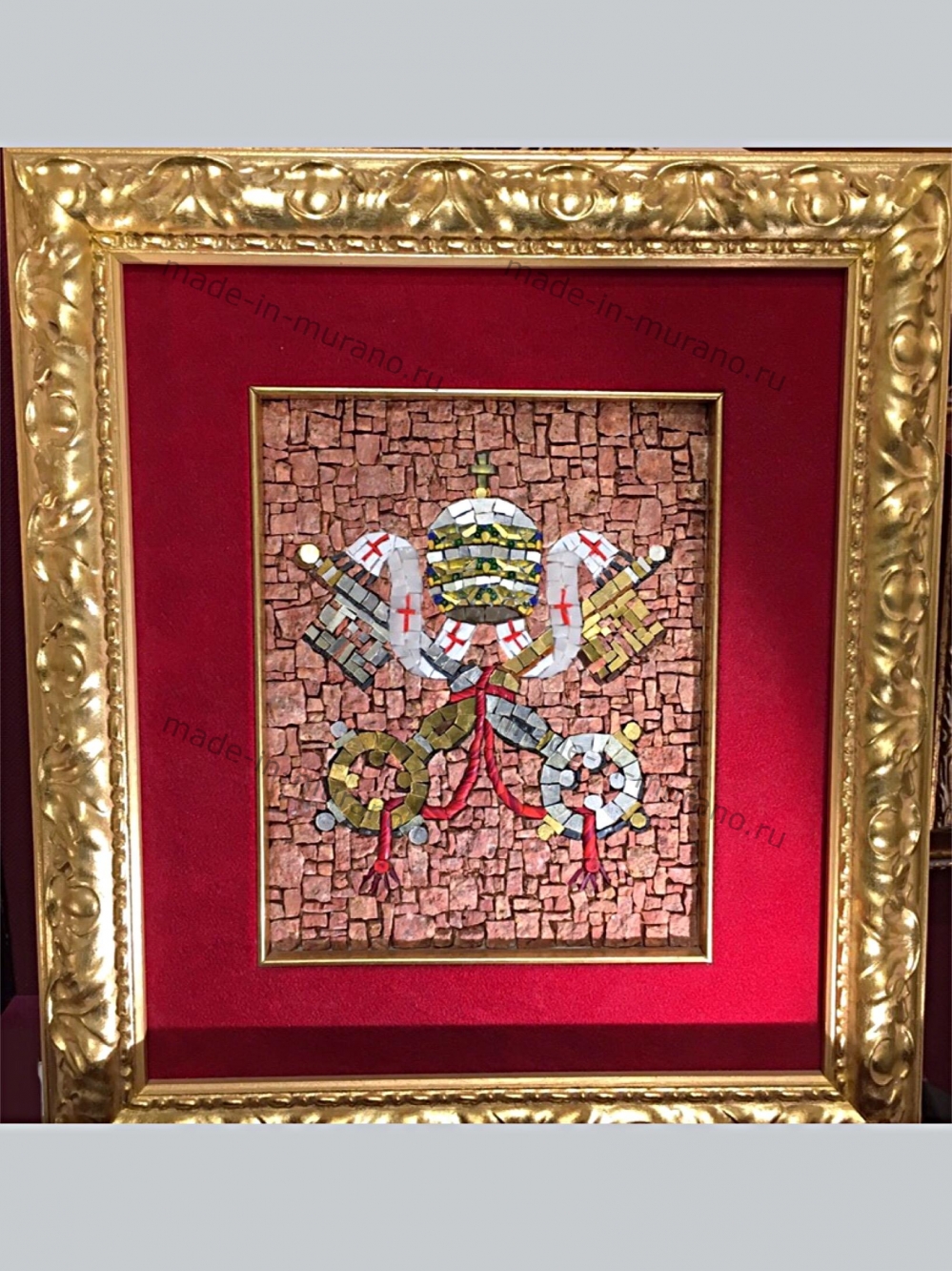 Mosaico Simbolo del Vaticano