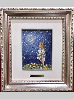 Mosaico La luna