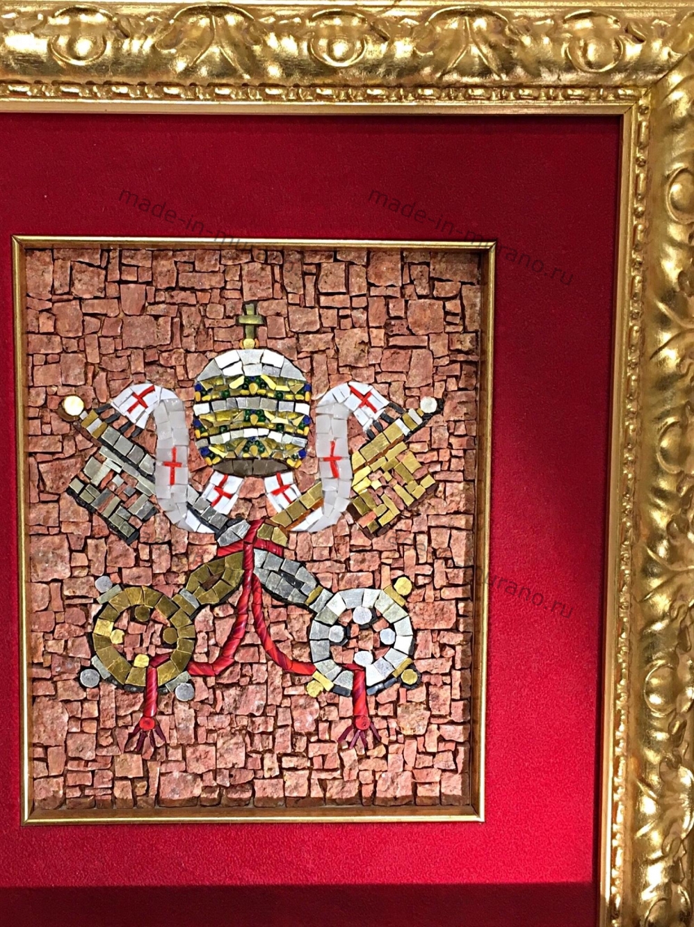 Mosaico Simbolo del Vaticano